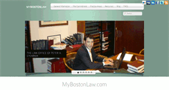 Desktop Screenshot of mybostonlaw.com